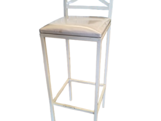 Banquetas Bistrô Ferro Branco