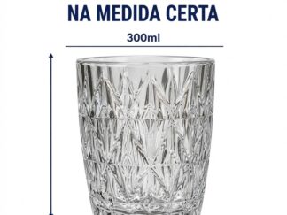 Copo Diamond Vidro 300ml